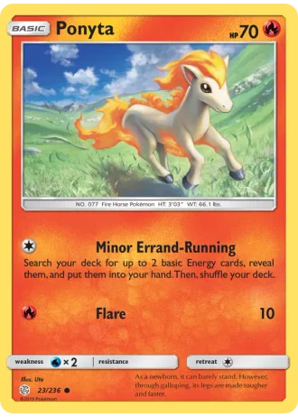 Ponyta #23/236 — Cosmic Eclipse