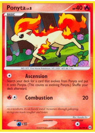 Ponyta #46/99 — Arceus