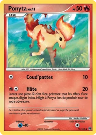 Ponyta #71/100 — Tempête