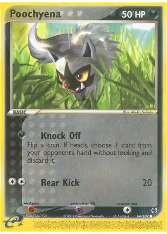 Poochyena #64/109 — Ruby & Sapphire