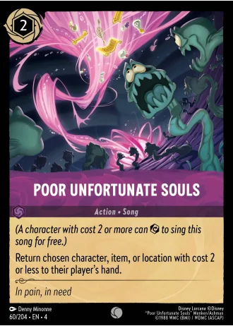 Poor Unfortunate Souls #60/204 — Ursula's Return