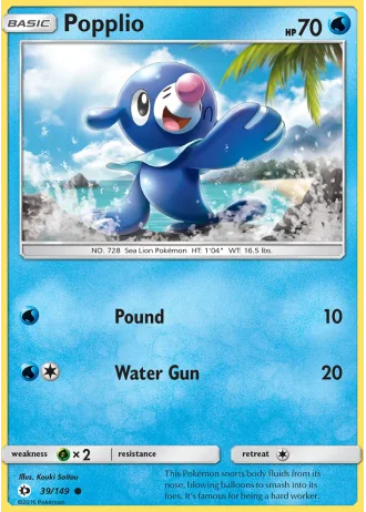 Popplio #39 — Sun & Moon