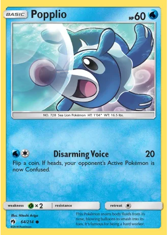 Popplio #64 — Lost Thunder