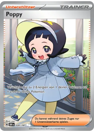 Poppy #220/197 — Obsidianflammen