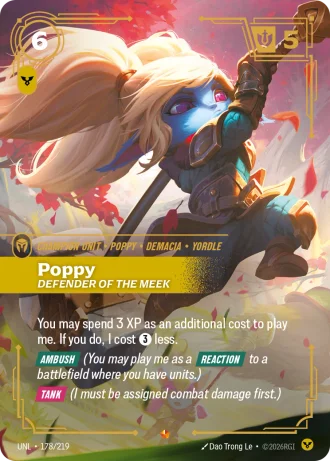 Poppy, Defender of the Meek #178/219 — Unleashed