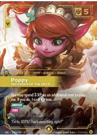 Poppy, Defender of the Meek (Alternate Art) #178a/219 — Organized Play Promos