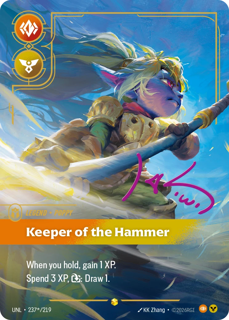 Poppy, Keeper of the Hammer #237s — Unleashed