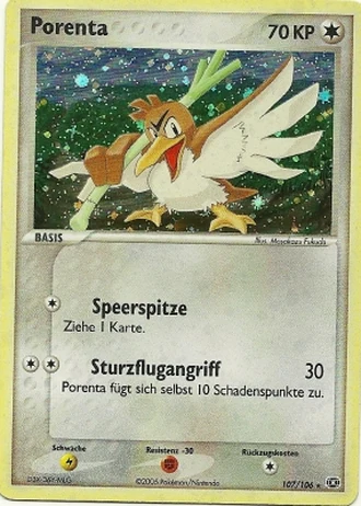 Porenta #107/106 — EX Smaragd