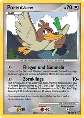 Porenta #38/100 — Sturmtief