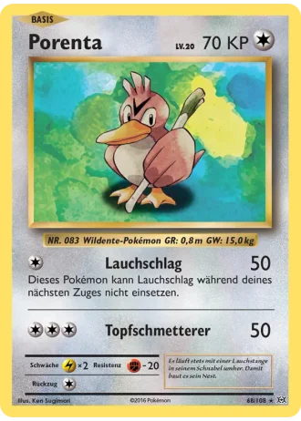 Porenta #68/108 — Evolution