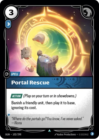 Portal Rescue #102/298 — Origins