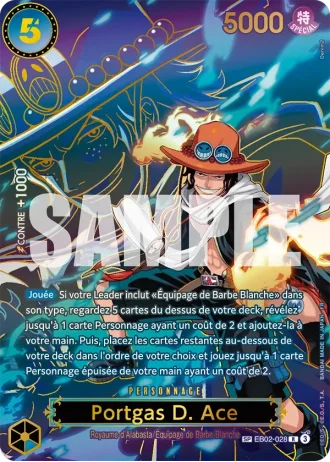 Portgas D. Ace (EB02-028) (Special Rare) — Successeurs (OP13)