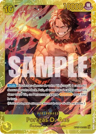 Portgas D. Ace (OP07-119) (Reprint) — ONE PIECE CARD THE BEST vol.2 (PRB02)