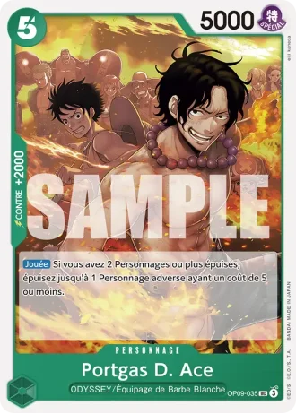Portgas D. Ace (OP09-035) — Les Nouveaux Empereurs (OP09)