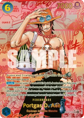 Portgas D. Ace (OP13-119) (3rd Anniversary) — Successeurs (OP13)