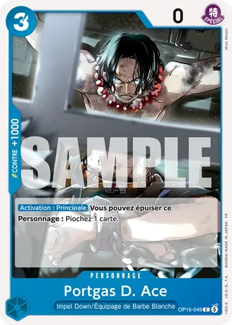 Portgas D. Ace (OP16-049) — L'Heure de la Bataille Décisive (OP16)