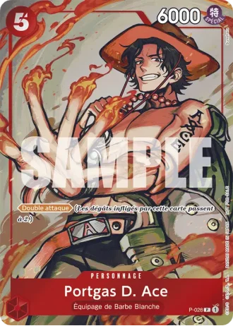 Portgas D. Ace (P-028) — PROMO