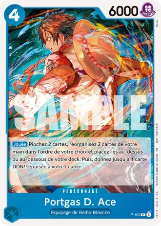Portgas D. Ace (P-103) — PROMO