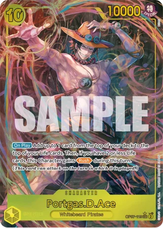 Portgas.D.Ace (OP07-119) (Alternative Art) — 500 Years in the Future (OP07)