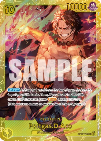 Portgas.D.Ace (OP07-119) (Reprint) — One Piece Card The Best Vol.2(PRB02)