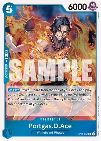 Portgas.D.Ace (OP08-052) — Two Legends (OP08)