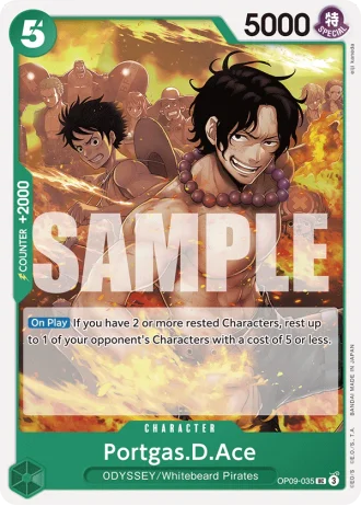 Portgas.D.Ace (OP09-035) — Emperors in the New World (OP09)