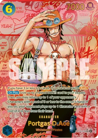 Portgas.D.Ace (OP13-119) (3rd Anniversary) — Carrying on His Will (OP13)