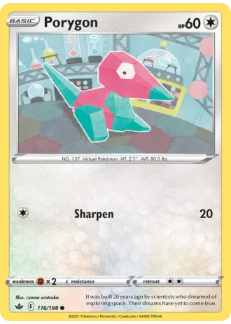 Porygon #116/198 — Chilling Reign