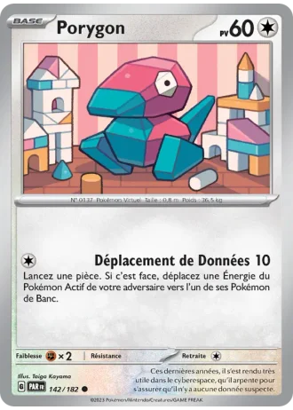 Porygon #142/182 — Faille Paradoxe
