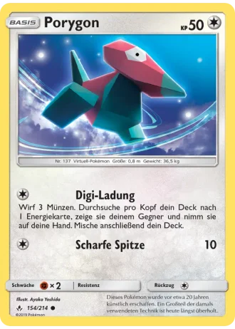 Porygon #154/214 — Kräfte im Einklang