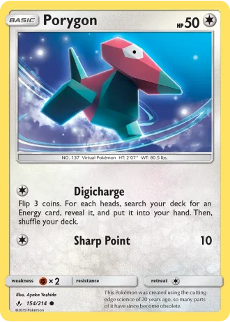 Porygon #154/214 — Unbroken Bonds