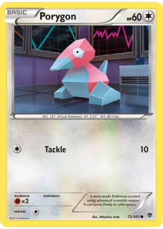 Porygon #72 — Plasma Blast