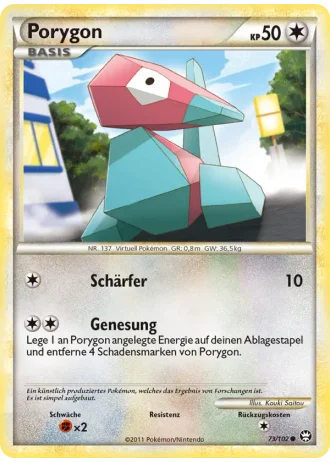 Porygon #73/102 — Triumph