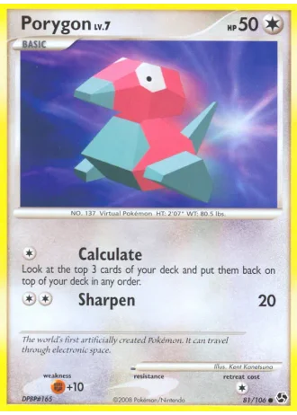Porygon #81 — Great Encounters
