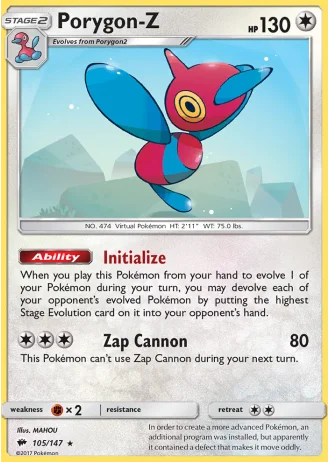 Porygon-Z #105 — Burning Shadows