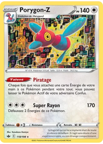 Porygon-Z #118/198 — Règne de Glace