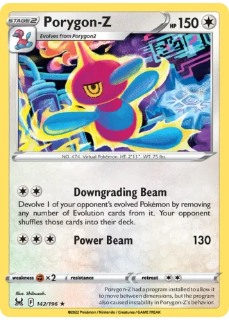 Porygon-Z #142/196 — Lost Origin