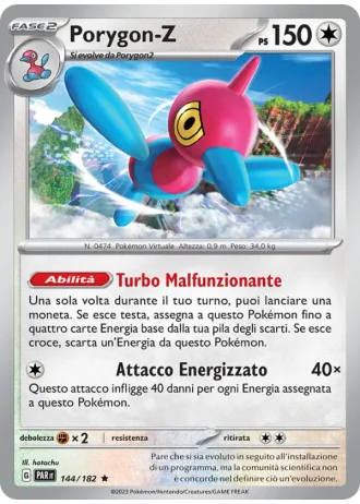 Porygon-Z #144/182 — Paradosso Temporale