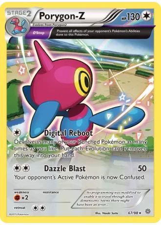 Porygon-Z #67/98 — Ancient Origins