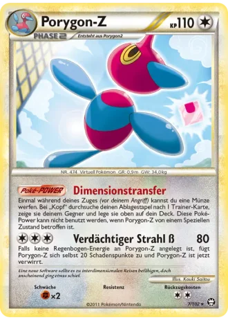 Porygon-Z #7/102 — Triumph
