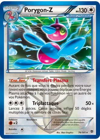 Porygon-Z #74/101 — Explosion Plasma