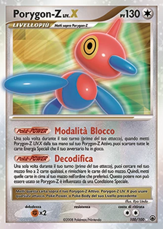 Porygon-Z LIV.X #100 — Alba Suprema