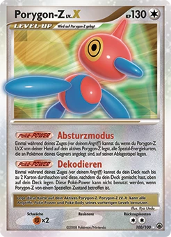 Porygon-Z LV.X #100 — Majestätischer Morgen