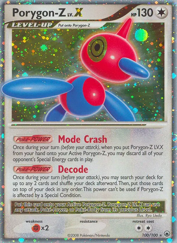 Porygon-Z LV.X #100 — Majestic Dawn
