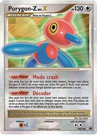 Porygon-Z Niv.X #100 — Aube Majestueuse