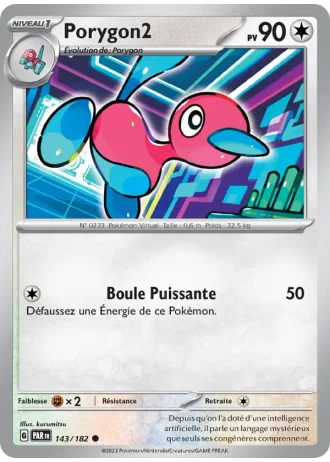 Porygon2 #143/182 — Faille Paradoxe