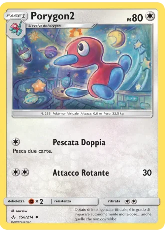 Porygon2 #156/214 — Legami Inossidabili