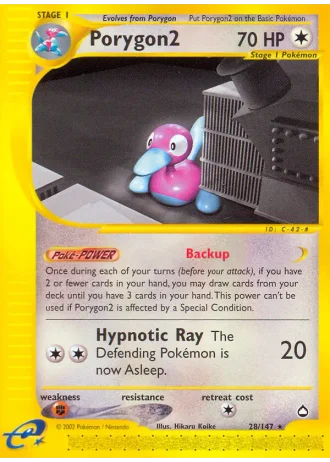 Porygon2 #28 — Aquapolis