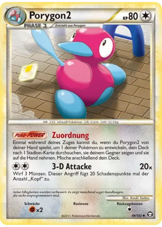 Porygon2 #49/102 — Triumph