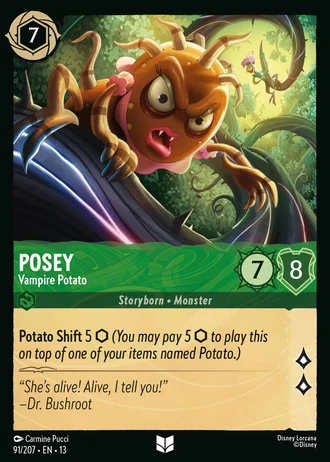Posey - Vampire Potato #91/261 — Attack of the Vine!